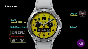 JW054 jwstudio watchface Screenshot 1