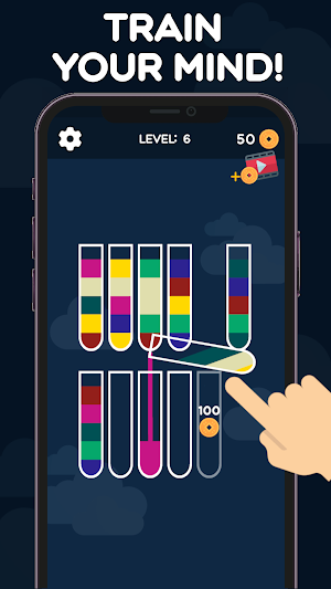 Fizz Water Sort - Color Puzzle Screenshot 2