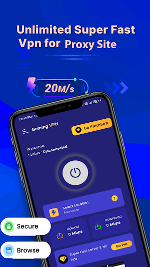 FF VPN: Low Ping VPN Gaming Screenshot 2