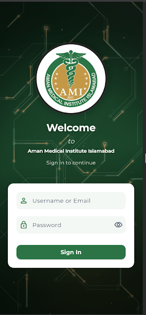 Aman Medical Institute Screenshot 0