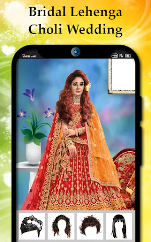Bridal lehenga choli wedding Screenshot 3