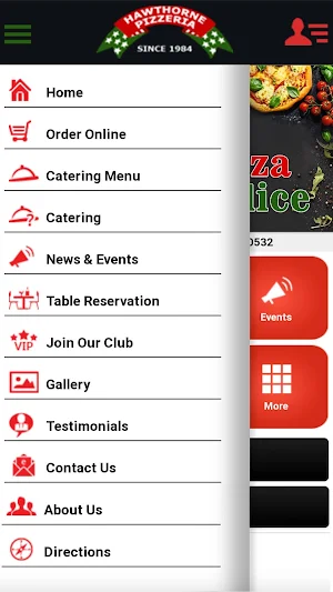 Hawthorne Pizzeria Screenshot 1