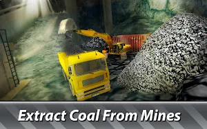 Mining Machines Simulator - drive trucks, get coal Screenshot 1