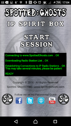 IP Radio Spirit Box Screenshot 1