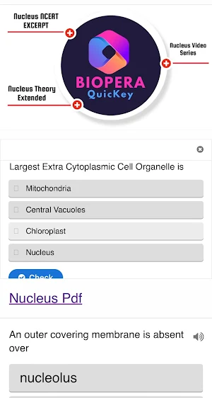 NEET QuicKey - Biology Screenshot 3