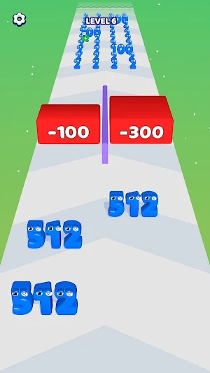 Number Run 3D: Merge Alphabet Screenshot 1