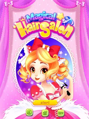 Magical Hair Salon: Girl Makeover Screenshot 0