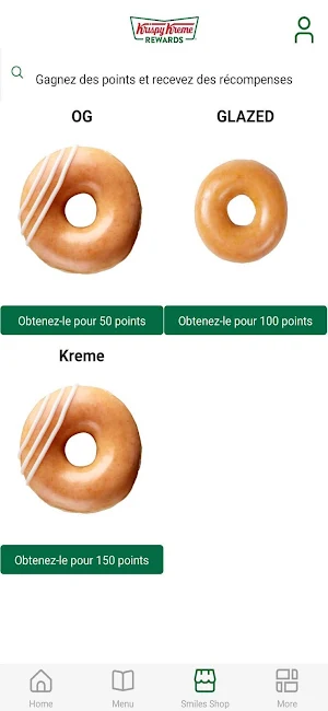 Krispy Kreme France Screenshot 2