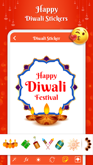 Happy Diwali Photos Frames App Screenshot 1