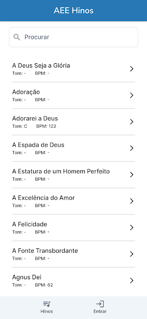 AEE Hinos Screenshot 1