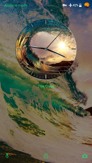 wave | Xperia™ Theme Screenshot 1
