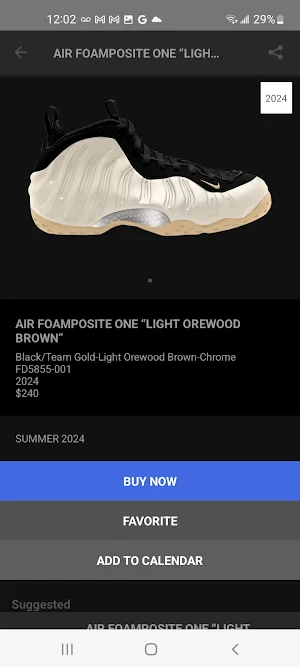 Foams App Screenshot 2