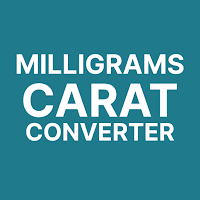 Milligram mg to Carat Convert