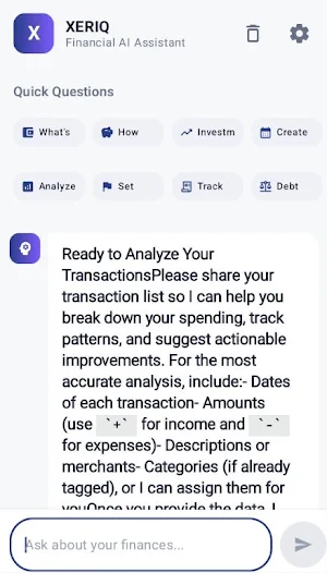 XERIQ Screenshot 2