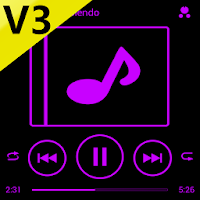 SKIN PLAYERPRO V3 NEON PURPLE