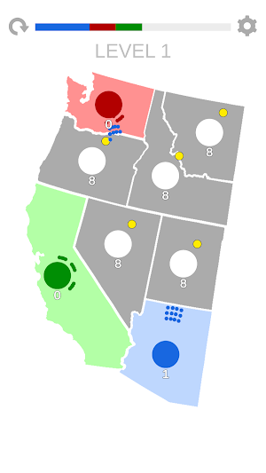 Countries battle Screenshot 1
