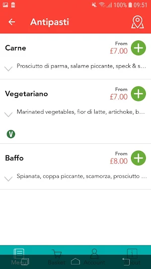 Baffo Pizza Screenshot 1