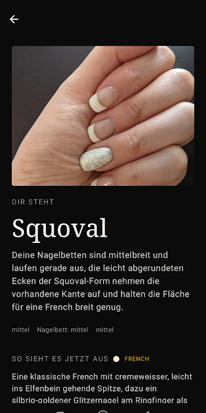 NovaNails — Find Your Shape Screenshot 1