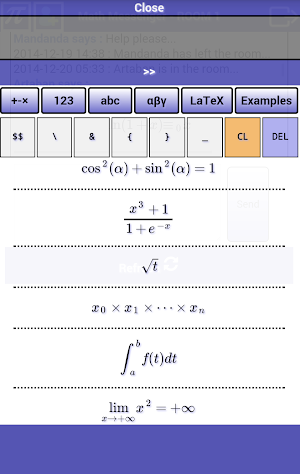 Math Messenger Screenshot 3