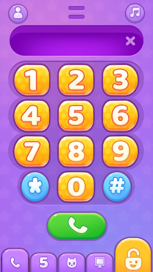 Baby Phone 2: numbers & sounds Screenshot 1