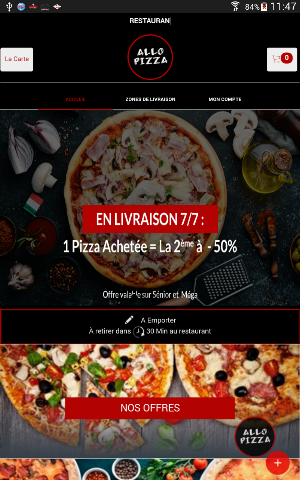 ALLO PIZZA Screenshot 1