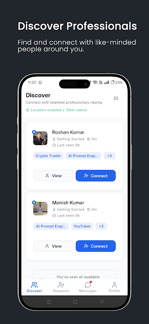 Nearmind - Connect. Chat. Grow Screenshot 3