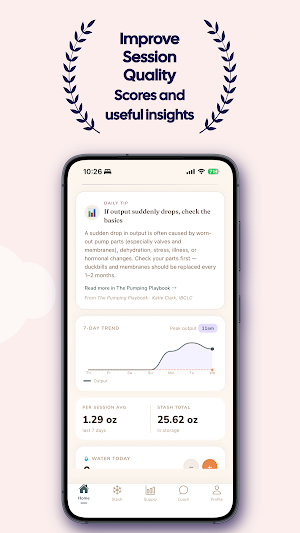 Pump Coach: Pumping Tracker Screenshot 2