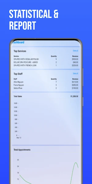 SmartSalon Owner Screenshot 2