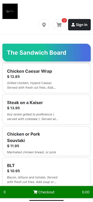 Hyland Family Restaurant Screenshot 1