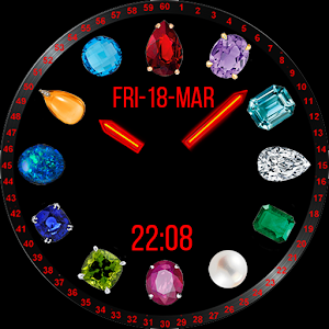 Birthstones Watch Face Screenshot 0