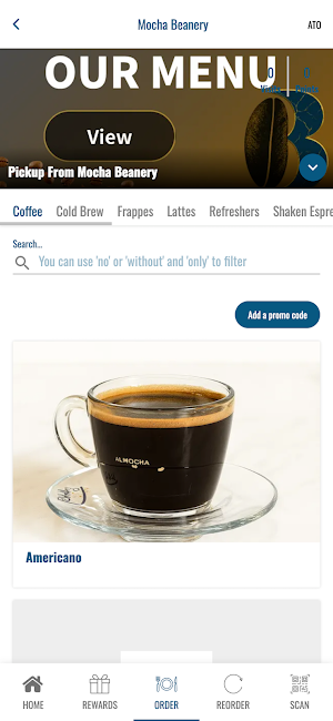 Mocha Beanery Screenshot 2