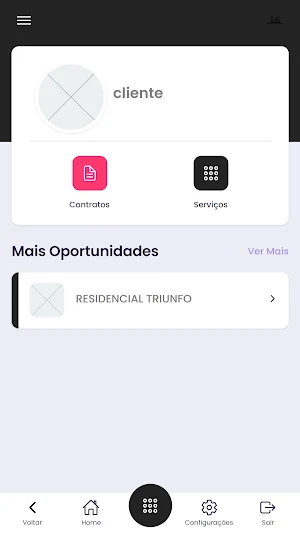 Triunfo Area do Cliente Screenshot 1