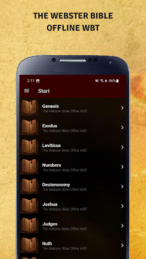 Webster Bible Offline Screenshot 2