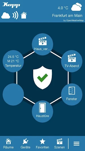 Kopp HomeControl Screenshot 0