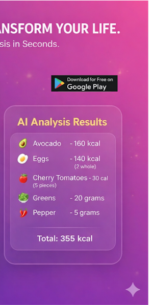 CaloriAi Screenshot 2