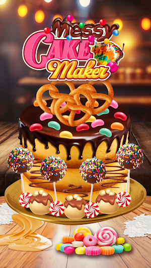 Messy Cake Maker Cooking Games Screenshot 3