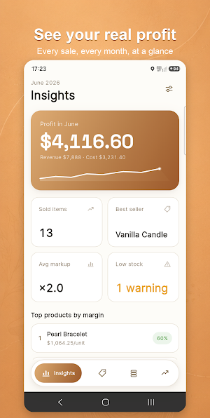 CraftCost: Handmade Pricing Screenshot 0