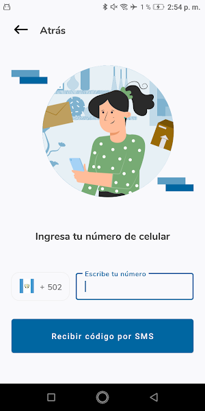 Mensajería Sánchez Screenshot 1