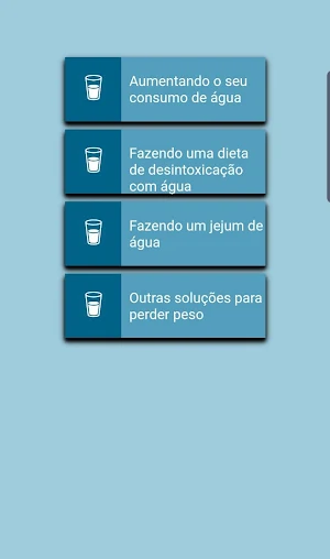 Perca peso bebendo Água Screenshot 1