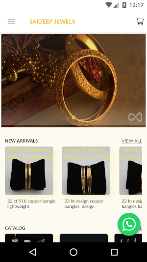 Saideep Jewels - Gold Jewelry & Kadli Wholesaler Screenshot 1