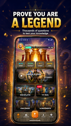 Quiz & Trivia Legends Screenshot 0