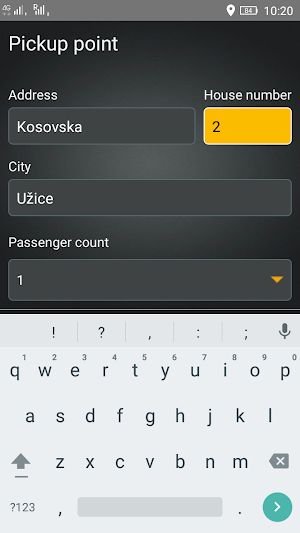 Bravo Taxi Uzice Screenshot 3