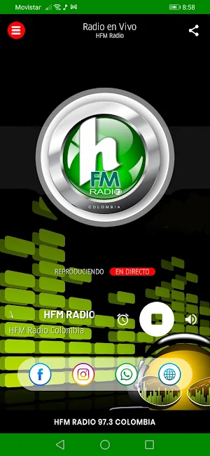 HFM Radio Colombia Screenshot 0