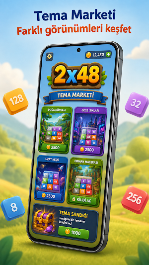 2x48: 2048 Number Puzzle Screenshot 2