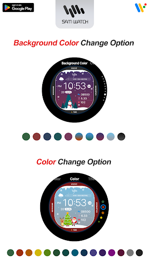 SamWatch Digital Winter Screenshot 3