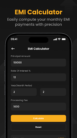 Aadhar Se EMI Loan Calculator Screenshot 0