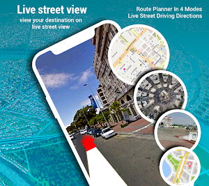 Street View - Panorama 3D Live camera, Speedometer Screenshot 2