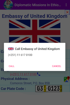 Diplomatic Missions In Ethiopi Screenshot 2