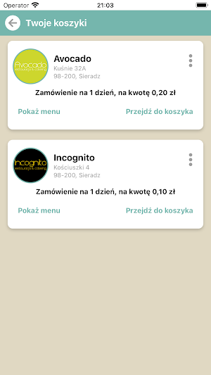 TasteGO Screenshot 3