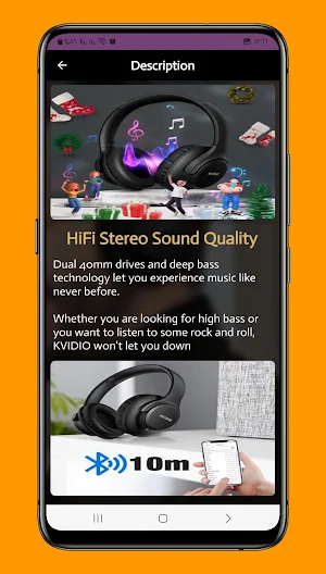 kvidio headphones guide Screenshot 2